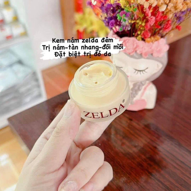 Kem face ngày + đêm ZELDA PLUS mẫu mới chính hãng 25g