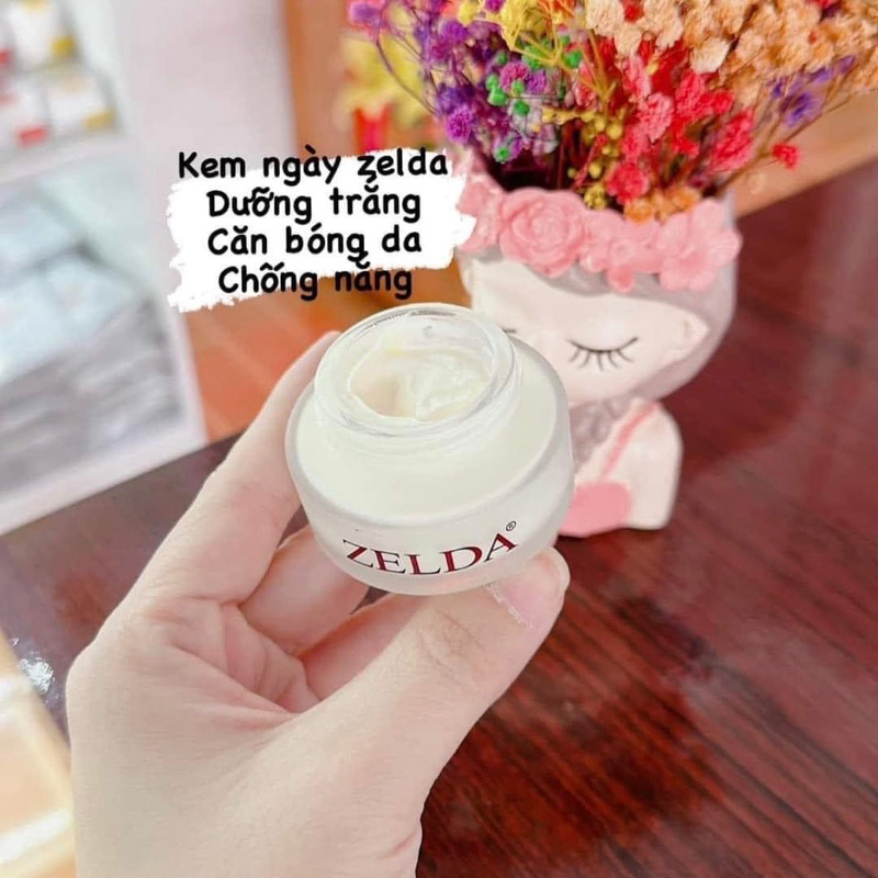 Kem face ngày + đêm ZELDA PLUS mẫu mới chính hãng 25g