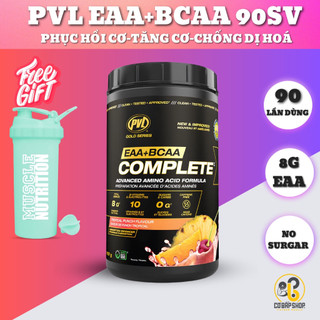 ' eaa 90 lần dùng ' pvl eaa+bcaa complete -phục hồi cơ nhanh - phát triển cơ bắp - bù khoáng bù điện giải-hộp lớn 1107g