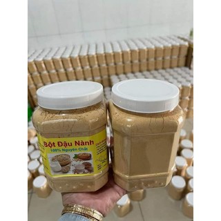 Bột đậu nành rang xay nguyên chất hôp 500g thơm ngon