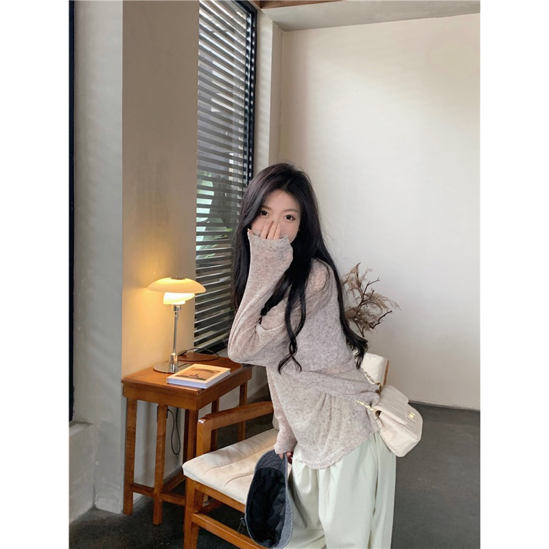 Áo dài tay muối tiêu Korea