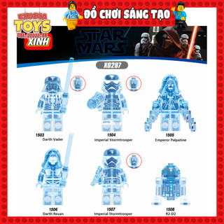 Xếp hình Minifigure nhân vật Star Wars : Chiến Tranh Giữa Các Vì Sao - Đồ Chơi Lắp Ghép Sáng Tạo - XINH X0287