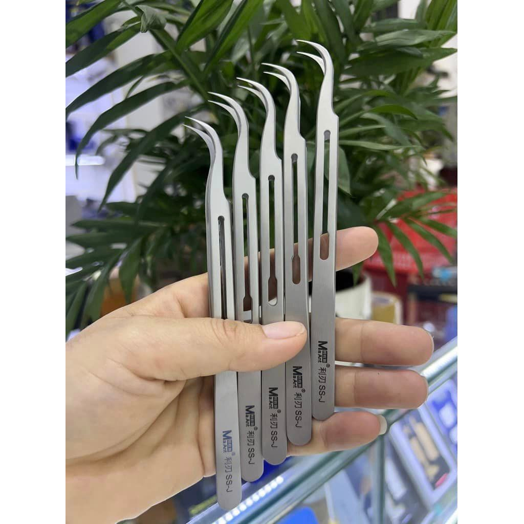 (Lpk Tiến Anh) Panh nhíp cong chất lượng cao không từ MaAnt SS-J