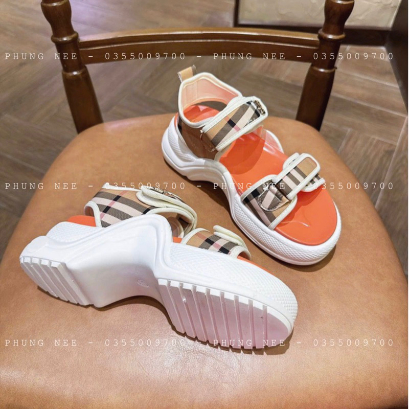 TRỌN BỘ DÉP - GIÀY SANDAL DA L.V ĐẾ LÓT CAM HOT NHẤT 2023