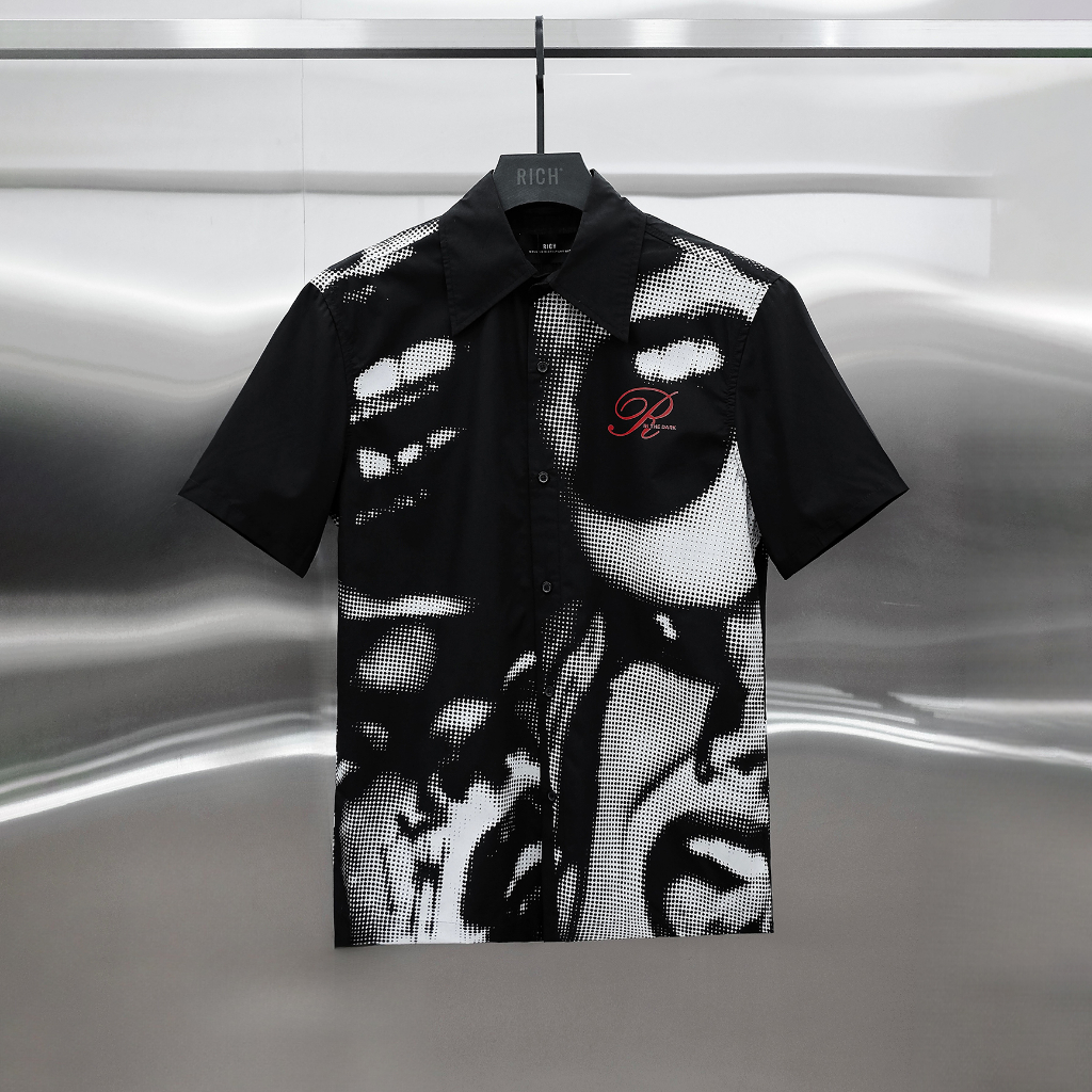 Áo sơ mi họa tiết RICH Pop Art Shirt - AS057