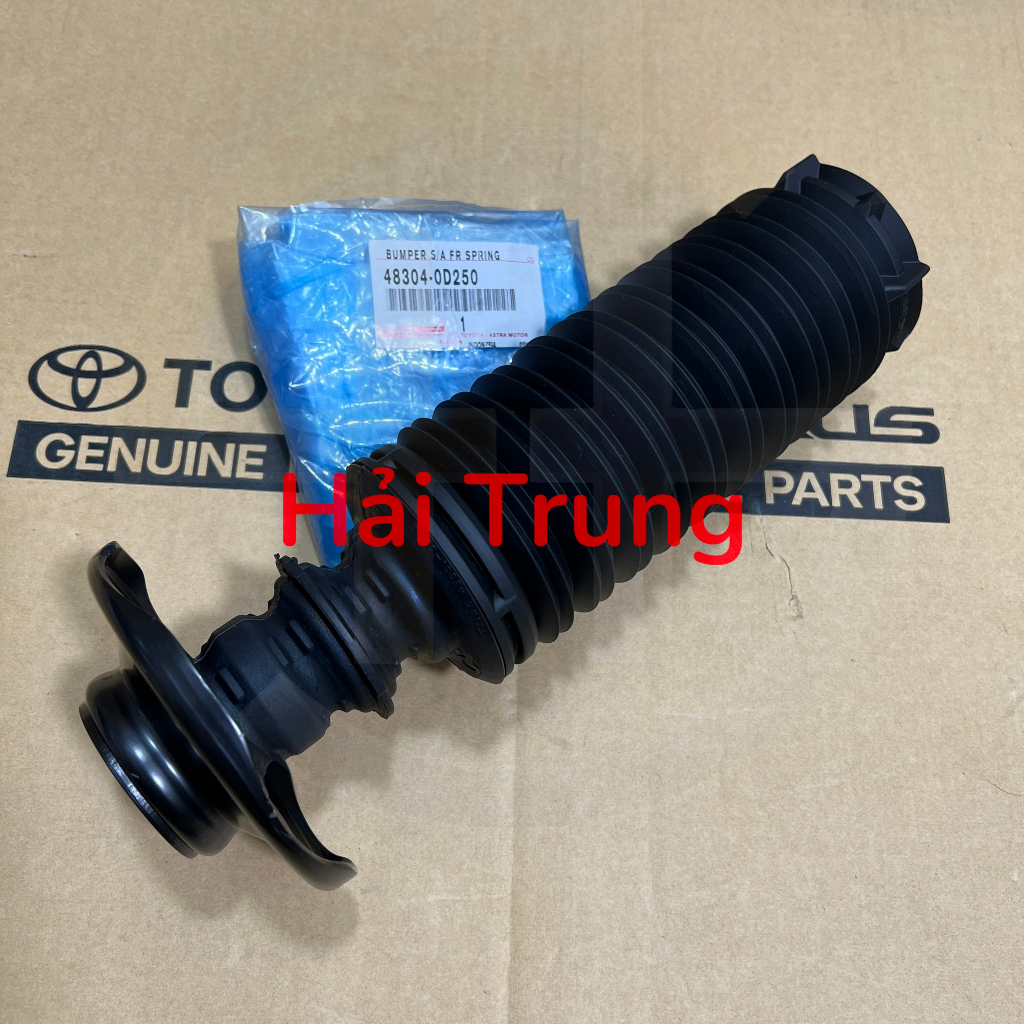 Cao su chụp bụi liền tăm bông trước Toyota Vios 2014-2022 chính hãng 48304-0D250
