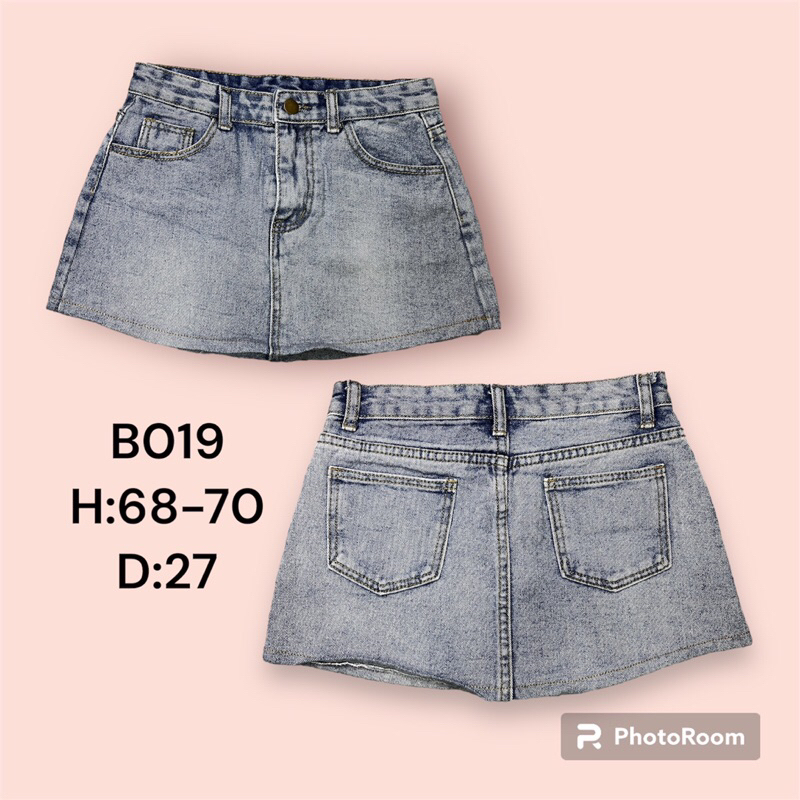 Chân váy jeans 2hand siêu ngắn style y2k