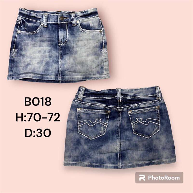 Chân váy jeans 2hand siêu ngắn style y2k