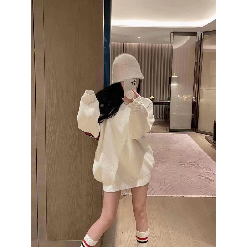 Set áo Sweater in hình + Vớ