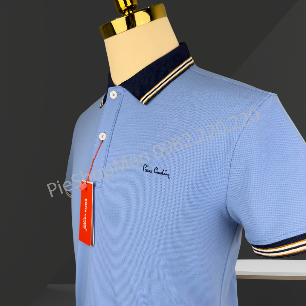 Áo Polo Nam, Áo Thun Chính Hãng Pierre Cardin Xuất Dư Xịn Mẫu Hàn Hè 2023