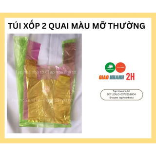 Túi xốp màu bóng mỡ thường