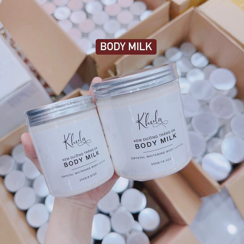 KEM DƯỠNG TRẮNG TOÀN THÂN MILK K’HULA