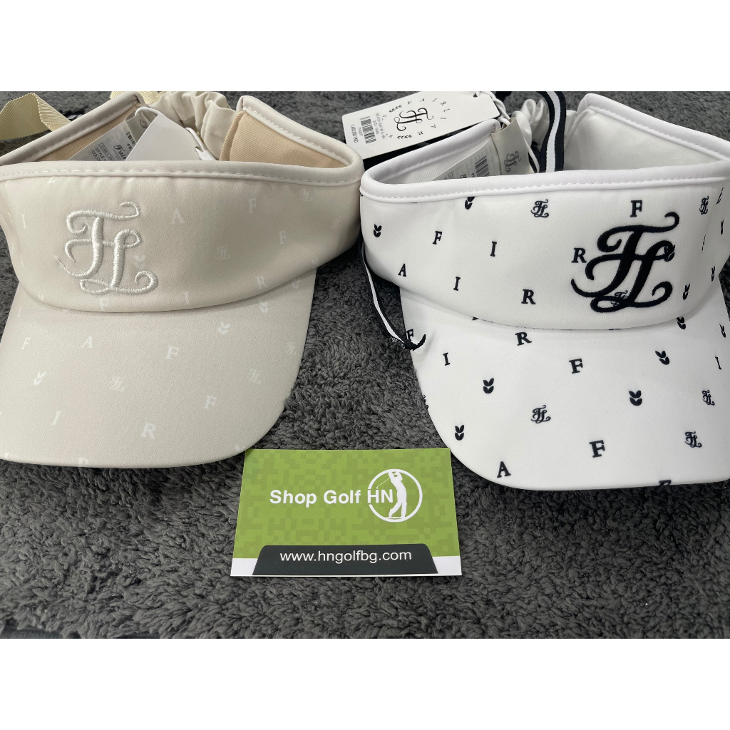 Mũ golf Fair liar hàn quốc FL shop golf hồng nhung