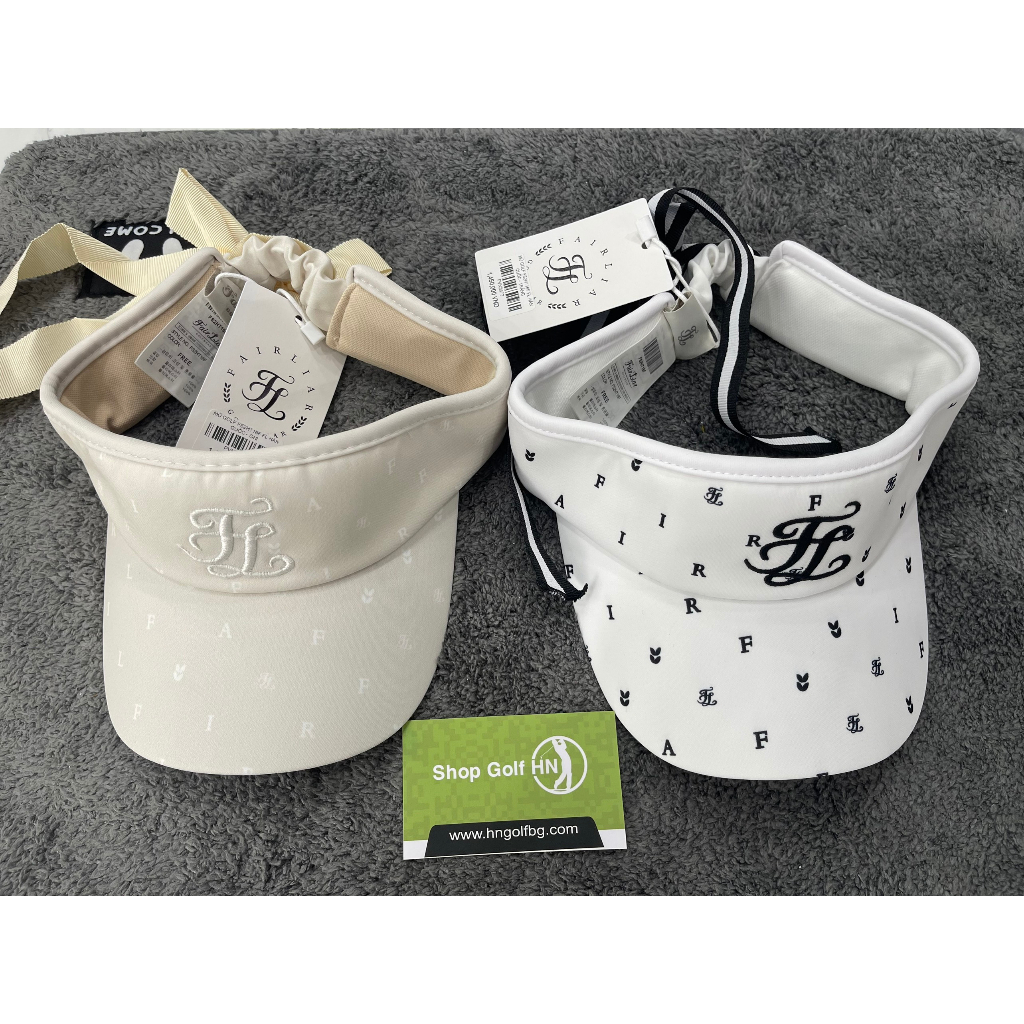 Mũ golf Fair liar hàn quốc FL shop golf hồng nhung