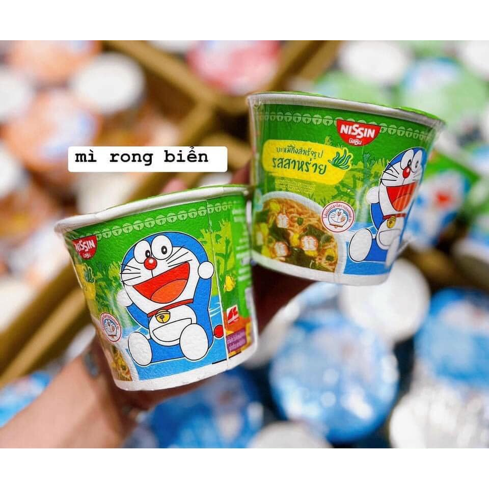 Mì Nissin thái lan hình doraemon 14k/ cốc