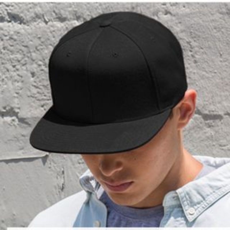 Nón hiphop, nón snapback trơn màu đen