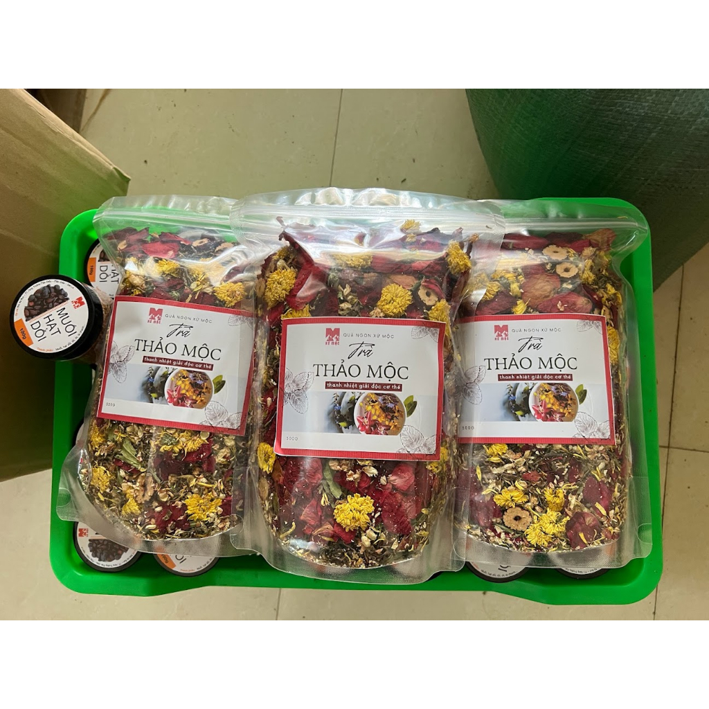 Trà Thảo Mộc thanh nhiệt gói 500gam