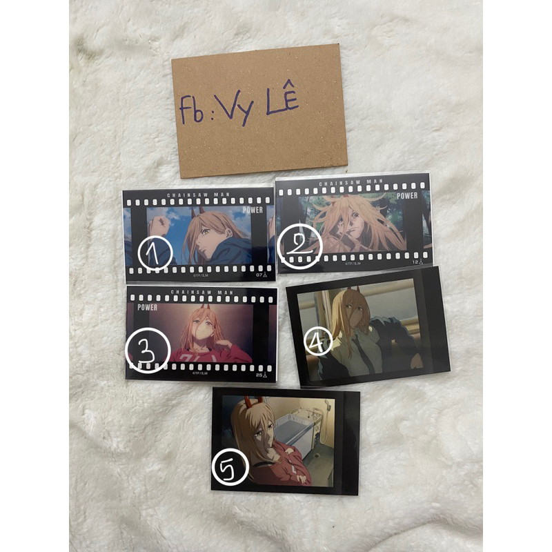 Card chainsaw man chính hãng