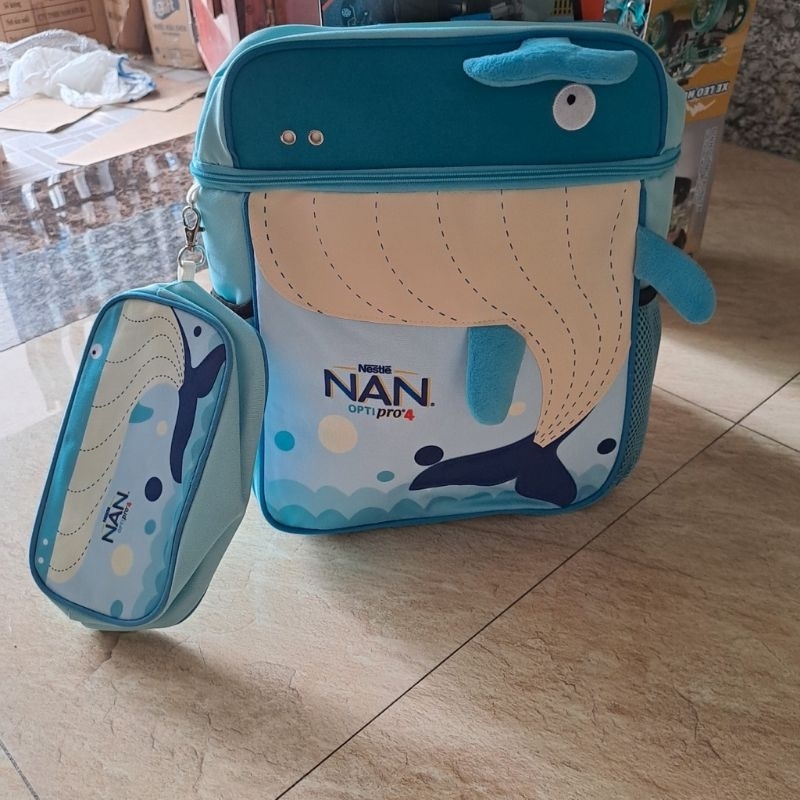 Combo balo và hộp viết