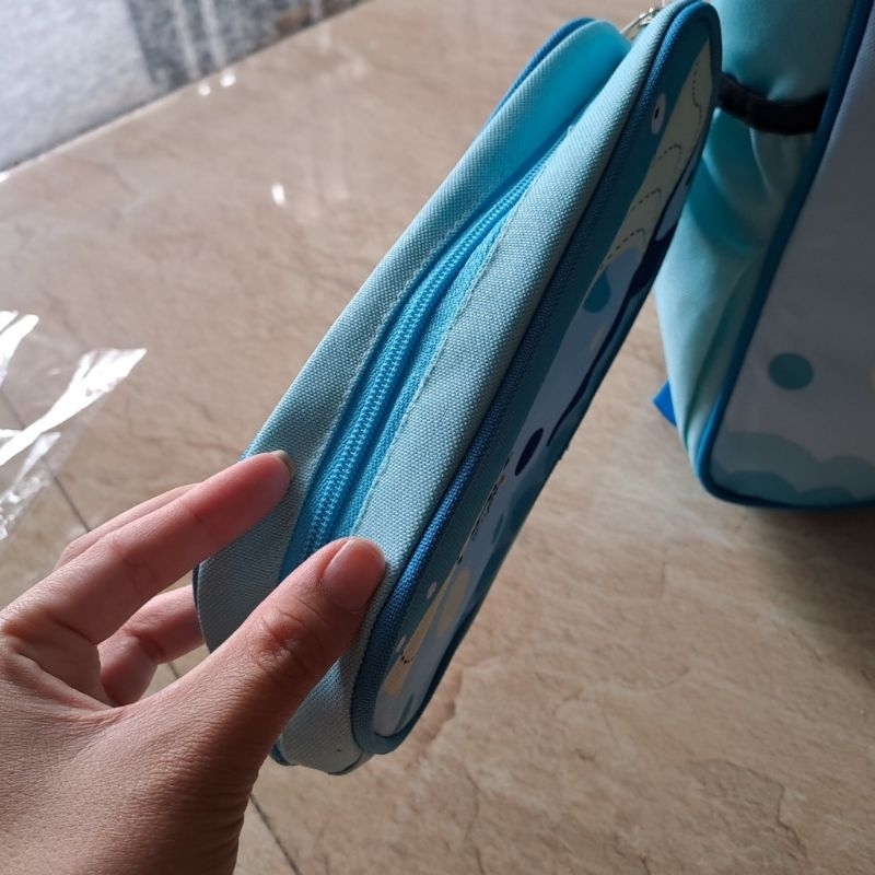 Combo balo và hộp viết