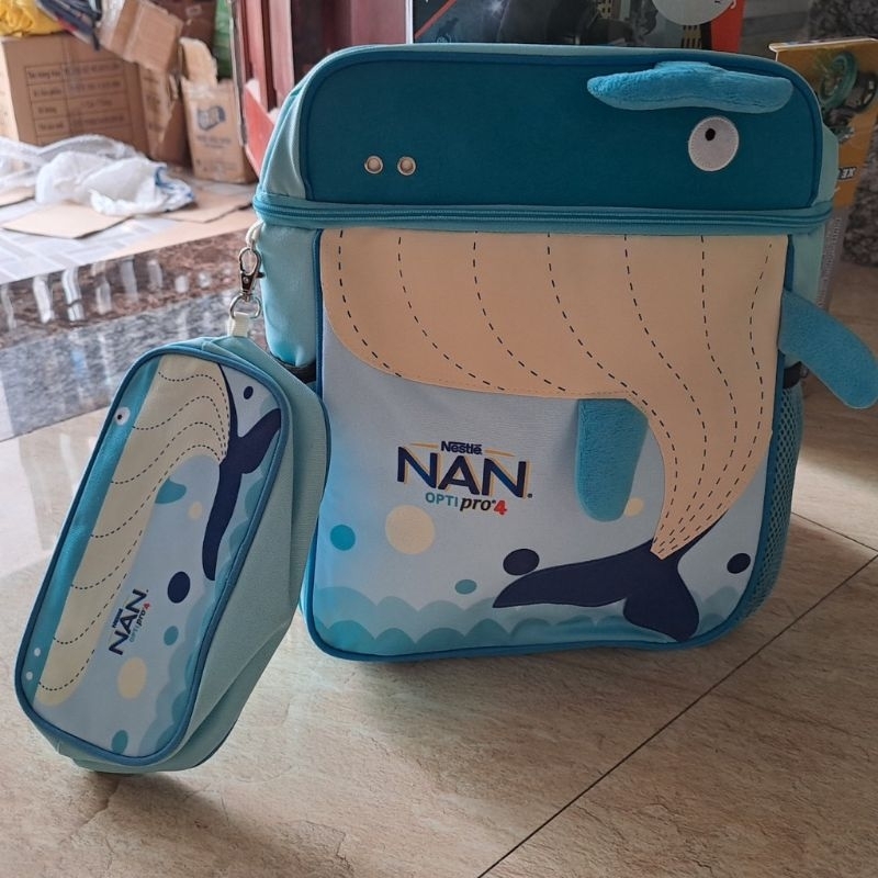 Combo balo và hộp viết