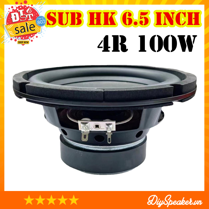Sub HK 6.5 inch 4omh 100W siêu trầm mạnh mẽ