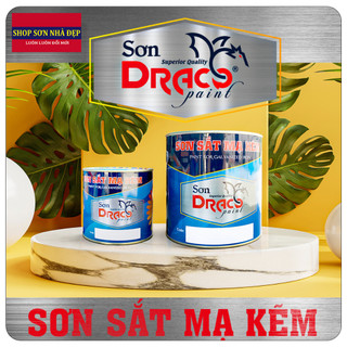 Sơn Sắt Mạ Kẽm , Cửa nhôm kính Draco 1 Thành Phần quét trực tiếp trên mọi bề mặt không cần lót