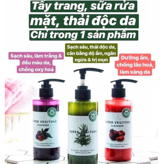 SỮA RỬA MẶT RAU CỦ THẢI ĐỘC