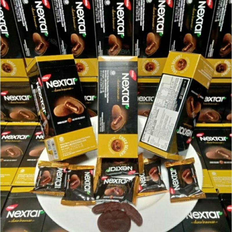 Bánh Nabati Nextar Nhân Socola Chảy Hộp 112g 8 Chiếc