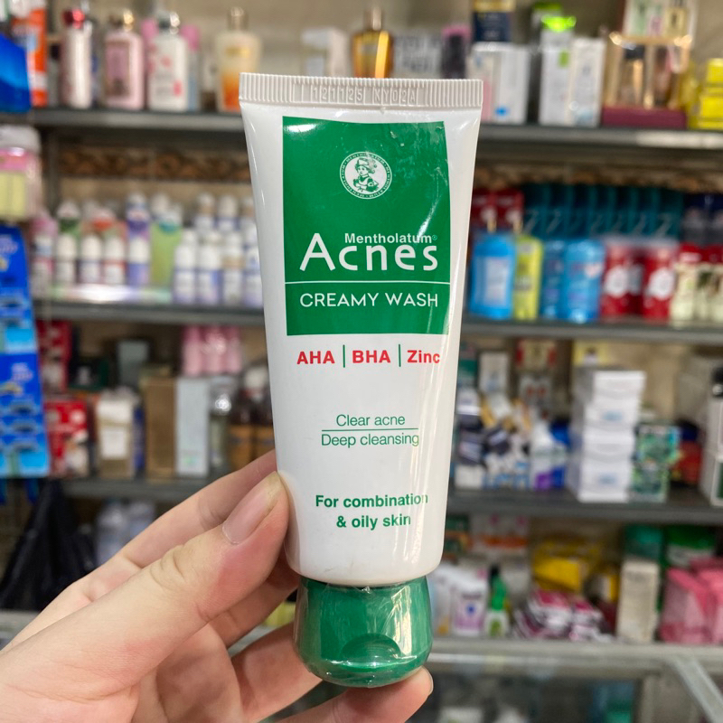 Kem Rửa Mặt Ngăn Ngừa Mụn Rohto Acnes 50g