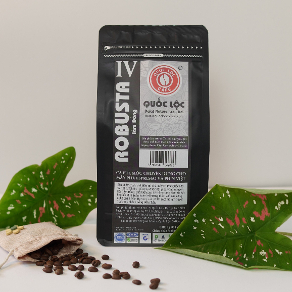 Cà phê rang mộc nguyên chất 100%robusta - 1000gr- No4