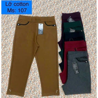 Quần lỡ kaki thun mềm mát co giãn đủ size 40-70kg