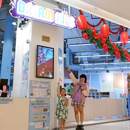 Hà Nội [E-Voucher] Vé vào cổng khu vui chơi Dream Kids Aeon Mall Hà Đô