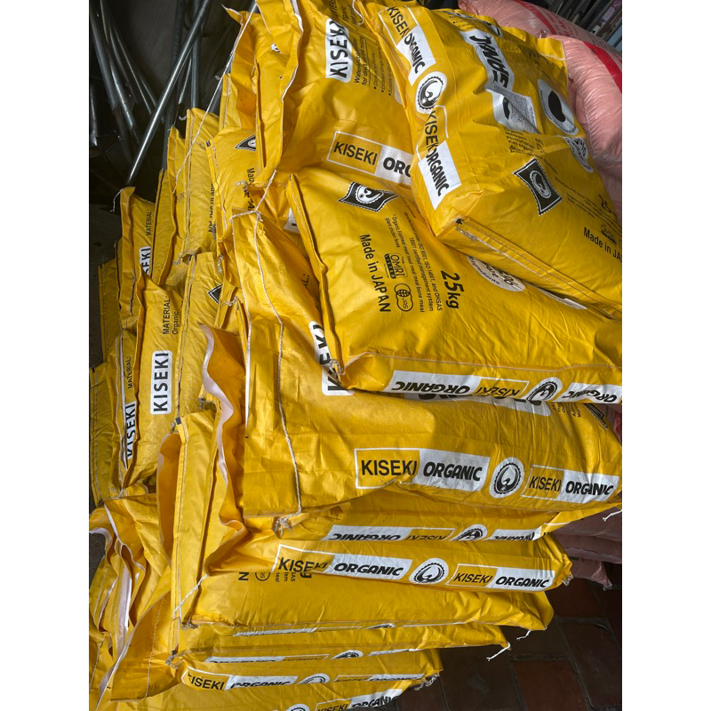 Bao phân bón hữu cơ gà nhật organic kiseki nhập khẩu nhật bản tốt cho cây rau hoa kiểng 25kg  chaunhuagiasi