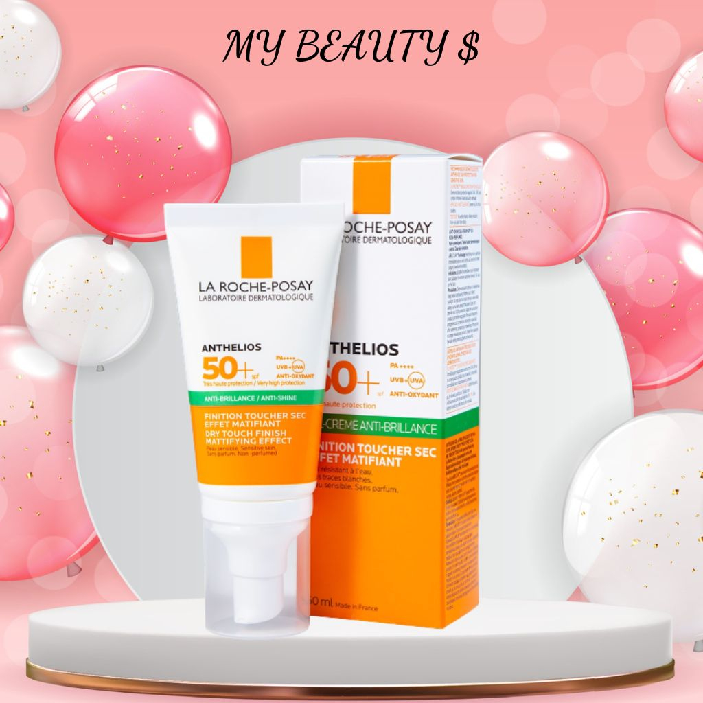 Kem Chống Nắng La Roche-Posay Anthelios XL Gel-Cream Dry Touch SPF 50+ Cho Da Dầu 50ml