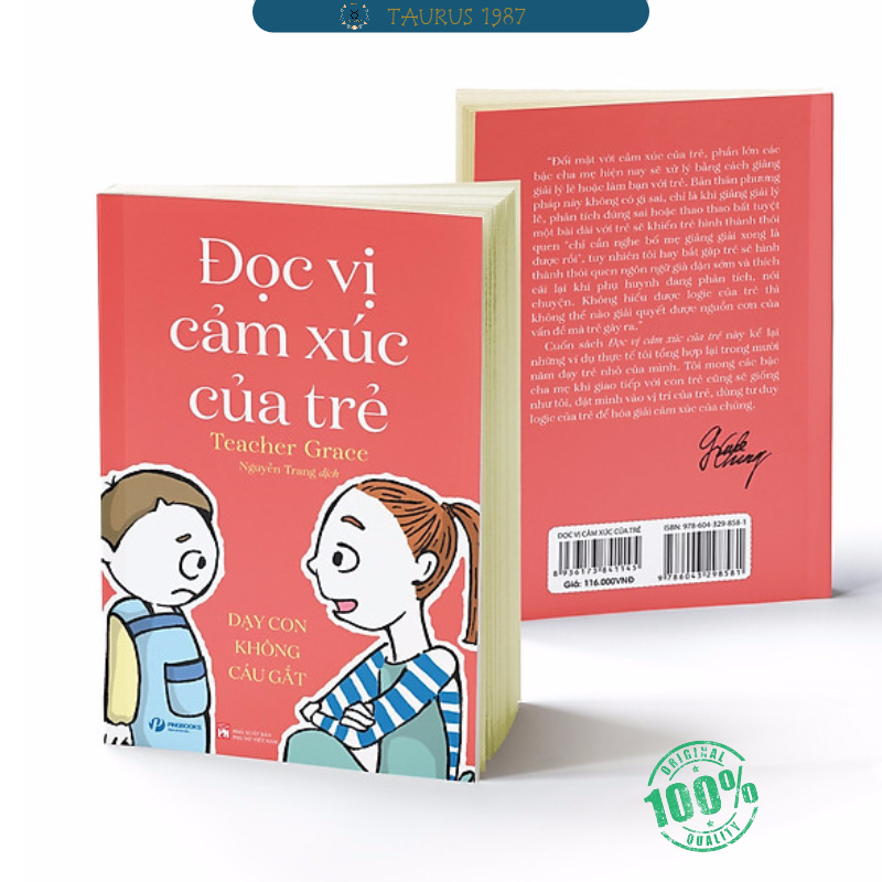 Sách Đọc vị cảm xúc của trẻ - dạy con không cáu gắt