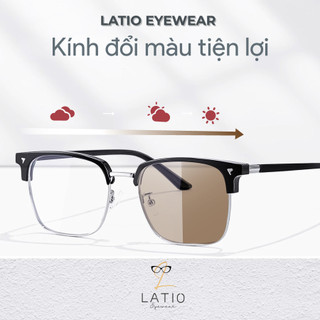 Kính Đổi màu tiện lợi Kính mát Nam Nữ LATIO cảm quang khi có nắng Chống tia UV400 bảo vệ mắt tuyệt đối - KM98