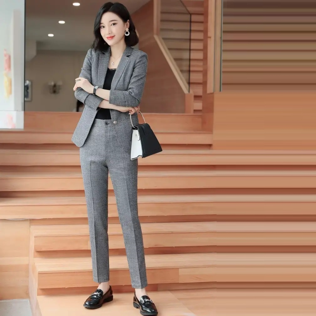 HÀNG NHẬP - SET VEST NỮ ÁO KHOÁC VEST VÀ QUẦN DÀI 3395