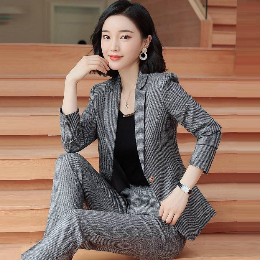 HÀNG NHẬP - SET VEST NỮ ÁO KHOÁC VEST VÀ QUẦN DÀI 3395