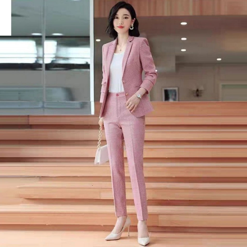 HÀNG NHẬP - SET VEST NỮ ÁO KHOÁC VEST VÀ QUẦN DÀI 3395