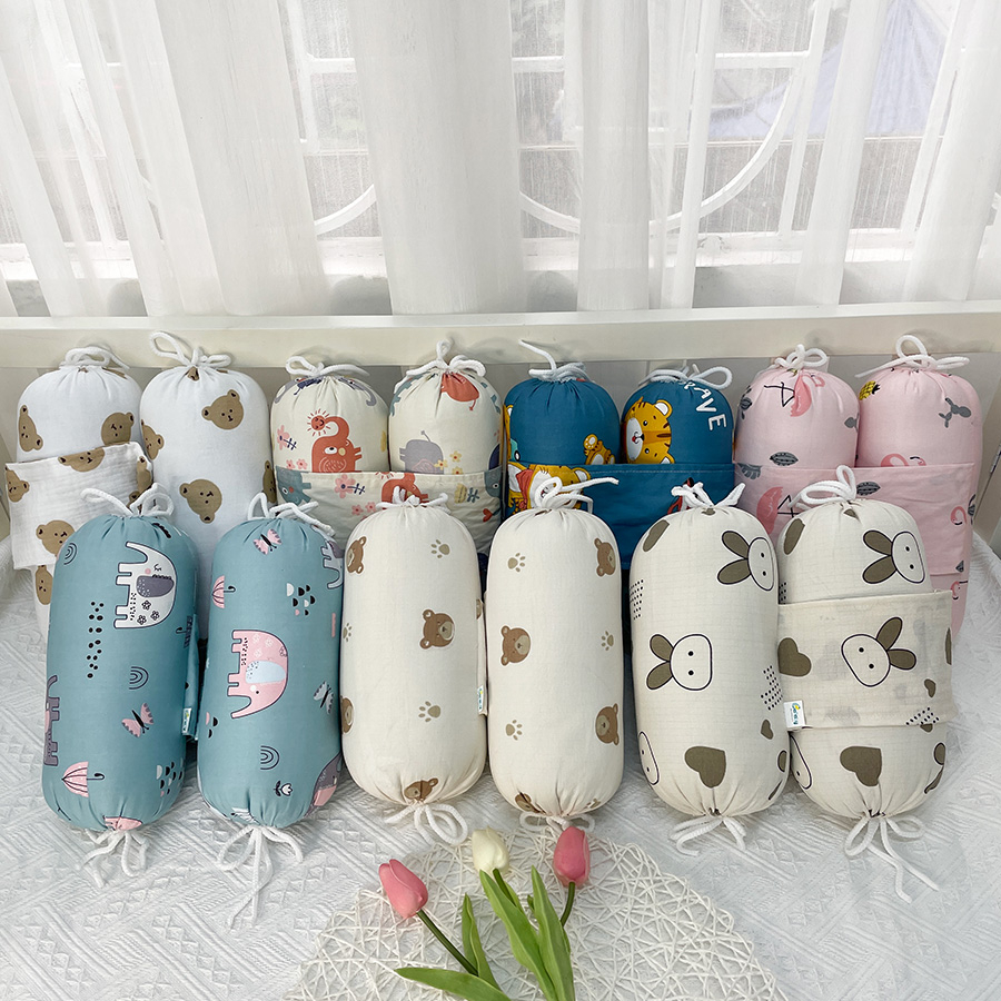 Gối Chặn BAFABY Cho Bé Sơ Sinh Cao Cấp Chống Giật Mình Giúp Bé Ngủ Ngon Hơn 267