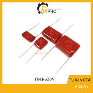 Tụ cbb 104j 630v 100nf 0.1uf 15mm chất lượng tốt