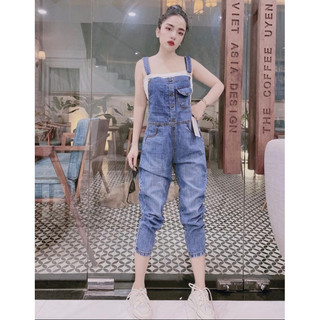 yếm jean dài 39k( hàng sy khách đặt hàng đặt size chọn màu sắc ạ )