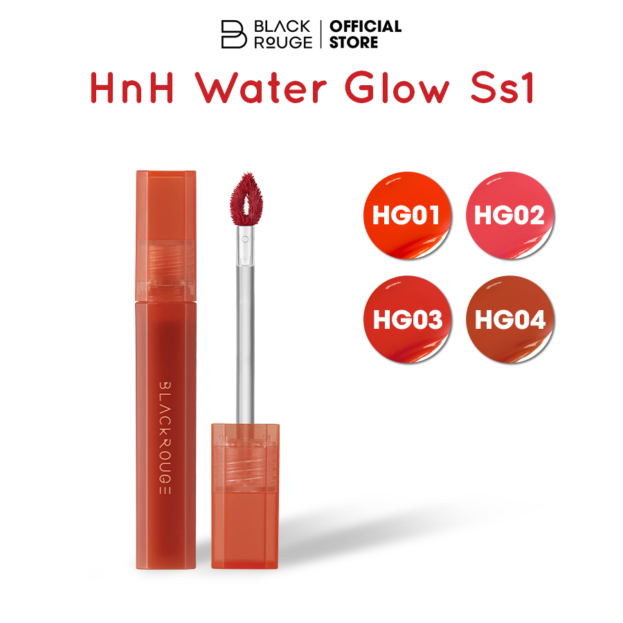 Son bóng có màu Black Rouge Half N Half Water Glow 31.4g