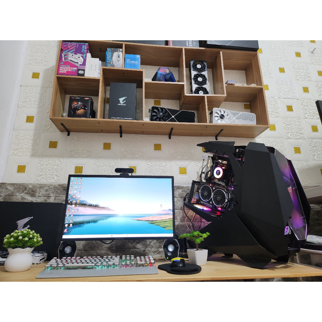 Vỏ máy tính mod 5 màu đen