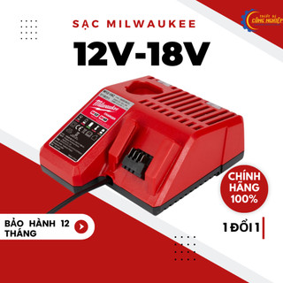 Sạc pin milwaukee m12-18c pin 12v 18v