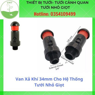 Van xả khí 34mm cho hệ thống tưới nhỏ giọt
