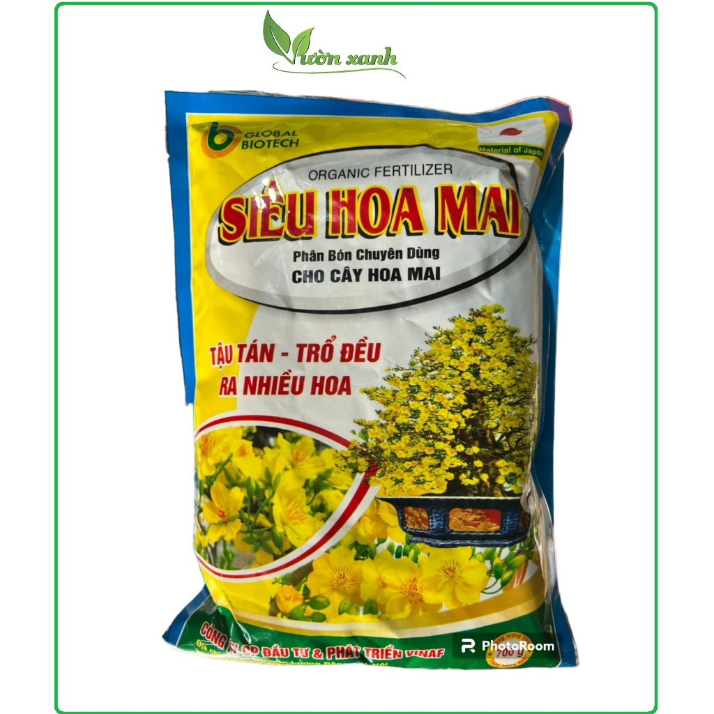 Phân bón cho hoa mai vàng các thời kỳ (kích tược, kích lá, dưỡng cây, kích rễ, bật mầm hoa)
