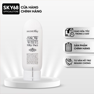 Kem Ủ Trắng Secret Key Snow White Milky Pack (200ml)