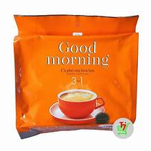Bịch Cafe sữa 3in1 Trần Quang good morning và buổi sáng 24 gói